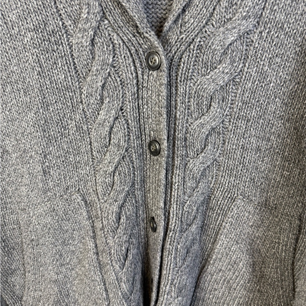 Toad&Co womens cable knit cardigan sweater - Picture 3 of 8